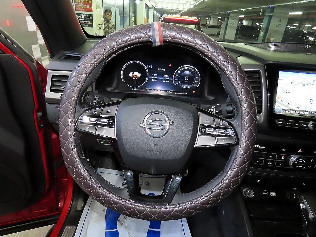 KG모빌리티(쌍용) 더 뉴렉스턴 스포츠 칸 2.2 4WD 프레스티지 - 이미지 10