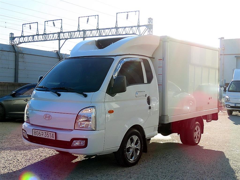 현대 포터II 냉동탑차 LPG 슈퍼캡 트윈컴프 - 이미지 4