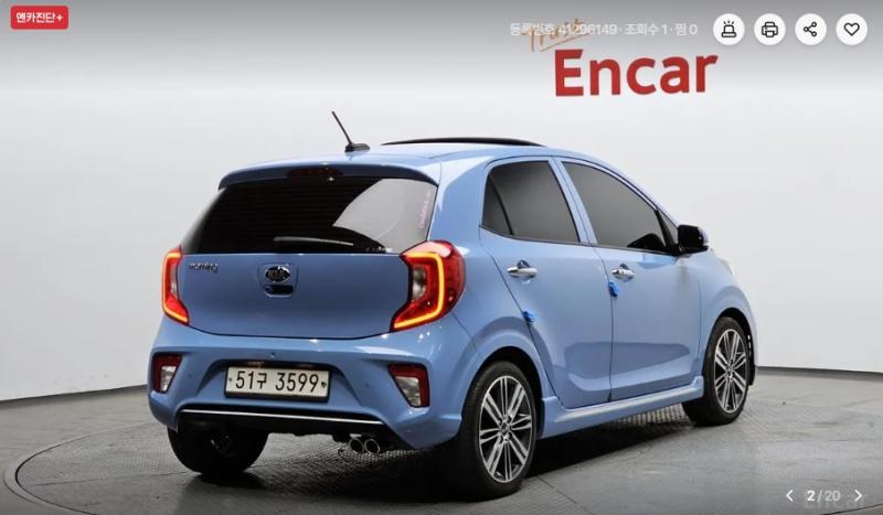 기아 올 뉴모닝(JA) 가솔린 프레스티지