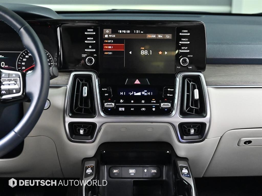 기아 신형쏘렌토 하이브리드(MQ4) 1.6 HEV 2WD 프레스티지 - 이미지 9