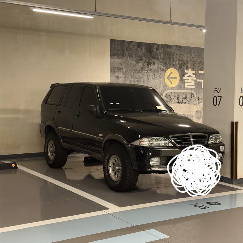 KG모빌리티(쌍용) 무쏘 신형 4WD FX7 최고급형