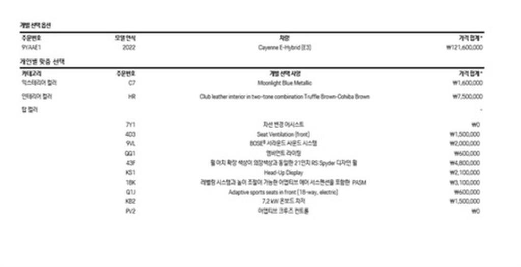 포르쉐 카이엔(3세대) 3.0 HEV - 이미지 3